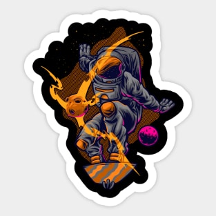 Astro surfer Sticker